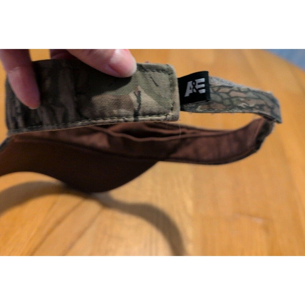 Duck Commandors Sun Visor Mens One Size Green Camo Cotton Adjustabla Hook & Loop - Picture 3 of 6